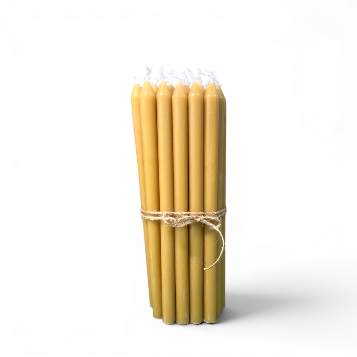 Tall Orthodox Church Candles | 100% Pure Beeswax | Set of 25