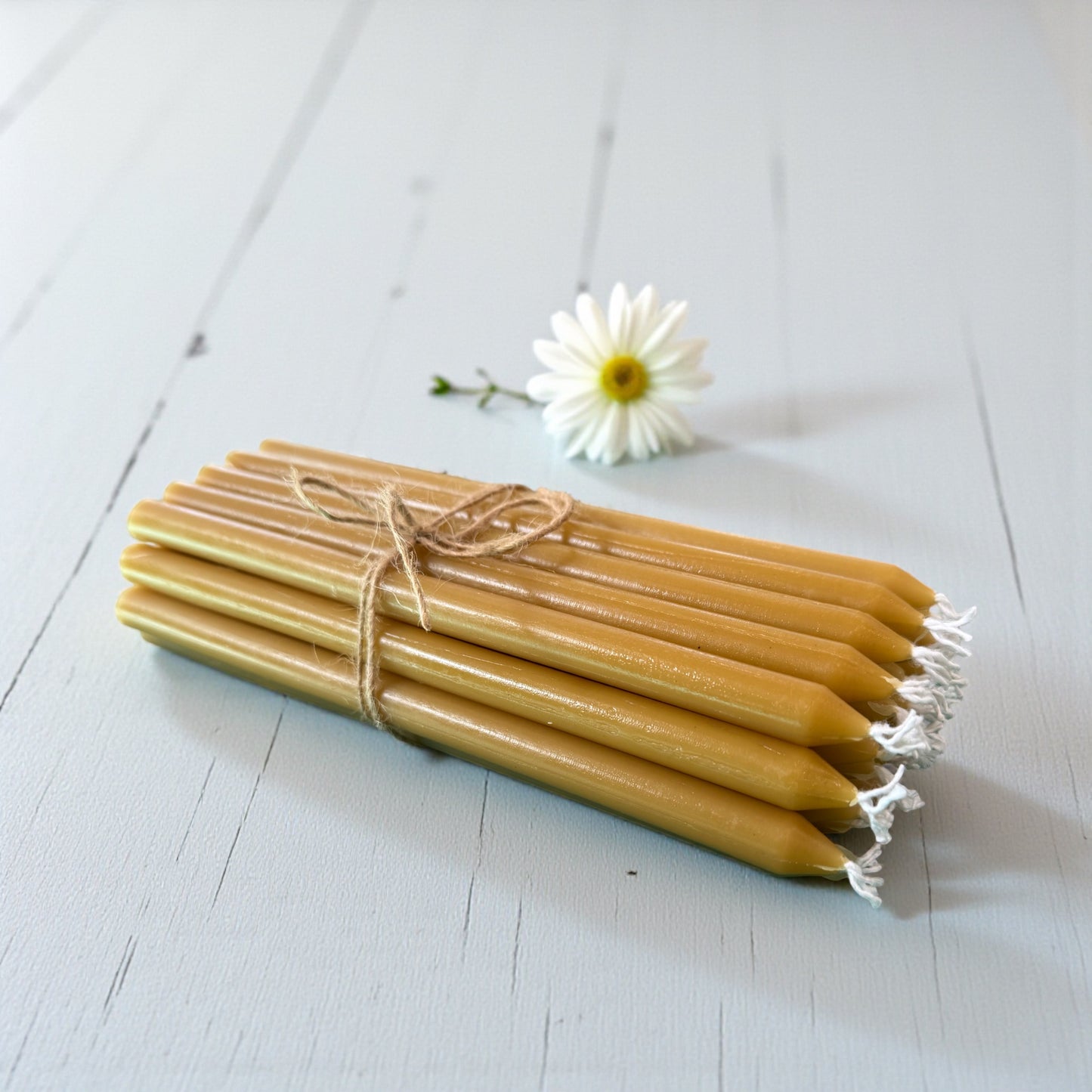 Tall Orthodox Church Candles | 100% Pure Beeswax | Set of 25