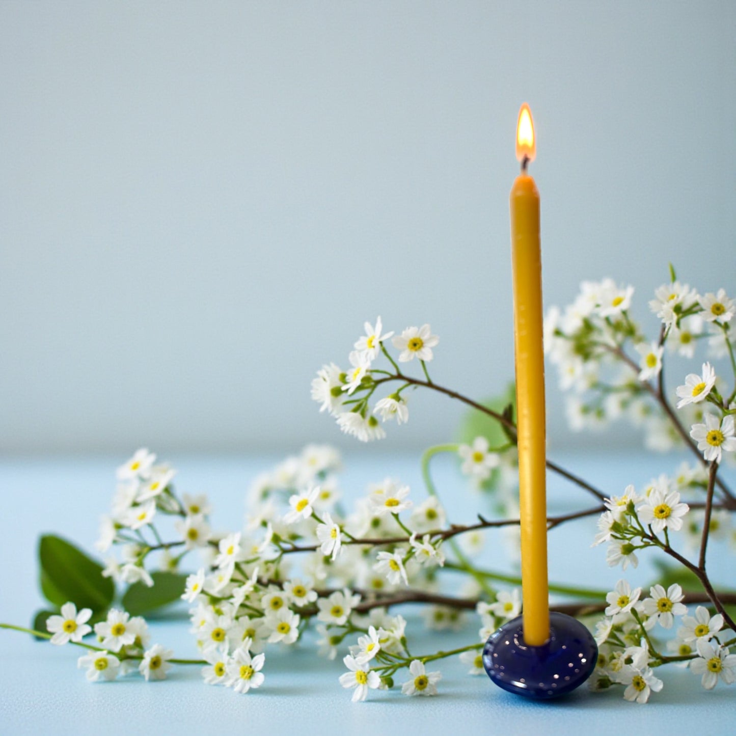 Tall Orthodox Church Candles | 100% Pure Beeswax | Set of 25